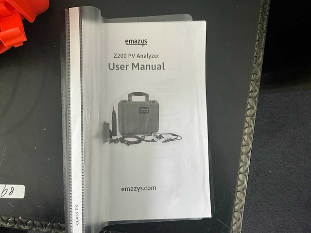 2019 emazys technologies pv analyzer z200 geavanceerde pv-analyzer (zonnepanelen analyse) - afbeelding 1 van  2
