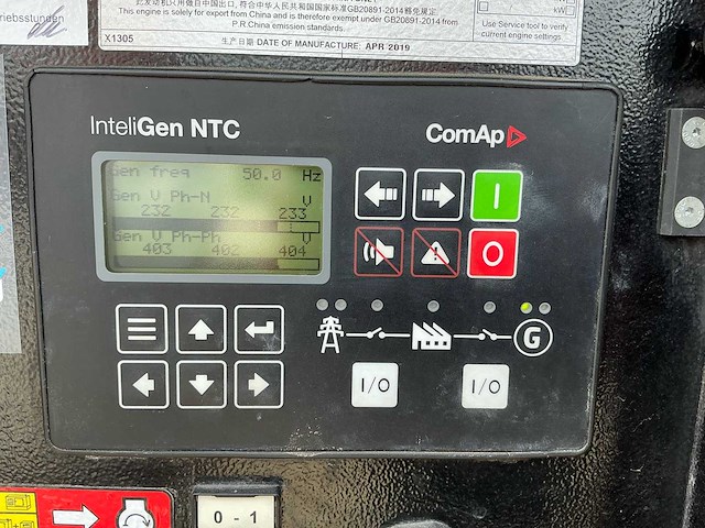 2019 endress su121tpay2b noodstroomaggregaat - afbeelding 14 van  24