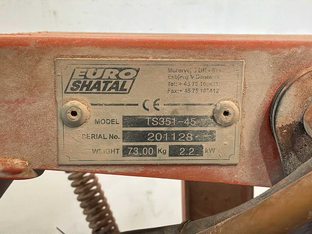 2019 euro shatal ts351-45 steen-tafelzaagmachine - 600mm - afbeelding 5 van  6