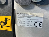 2019 eurosystems klepelmaaier 80cm voor p130 demo model - afbeelding 6 van  6