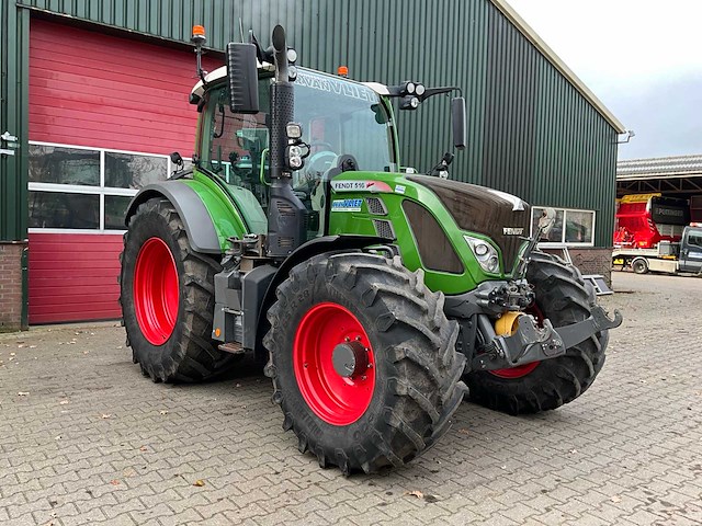 2019 fendt 516 profi plus vierwielaangedreven landbouwtractor - afbeelding 12 van  41