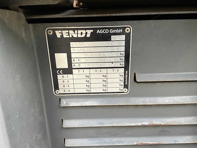 2019 fendt 516 profi plus vierwielaangedreven landbouwtractor - afbeelding 26 van  41