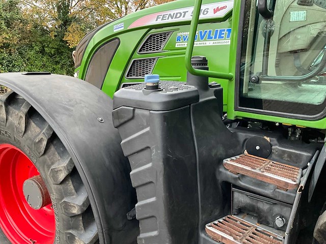 2019 fendt 516 profi plus vierwielaangedreven landbouwtractor - afbeelding 40 van  41