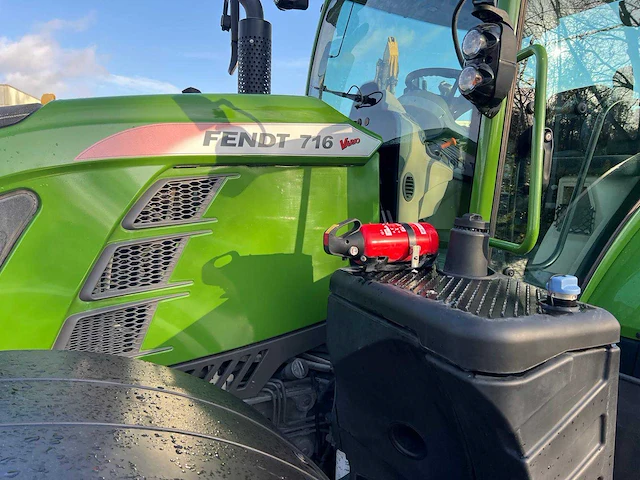 2019 fendt 716 vario “slechts 125 uur” vierwielaangedreven landbouwtractor - afbeelding 3 van  40