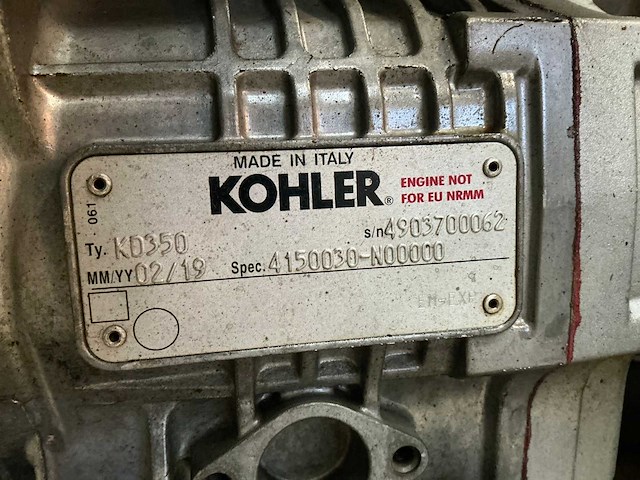 2019 ferrari mc330ps 1 assige tractor met grondfrees - afbeelding 2 van  11