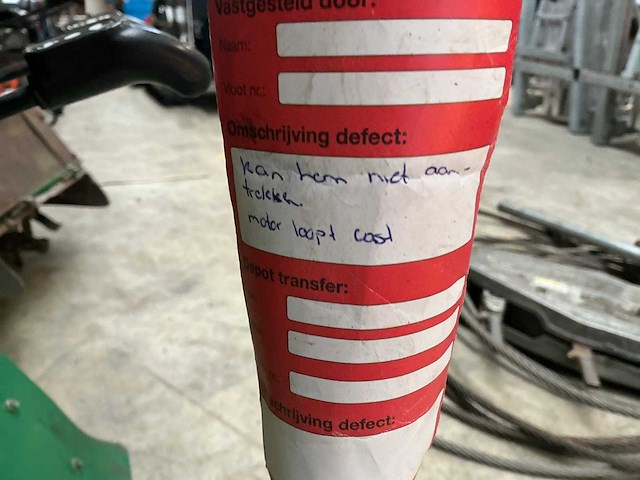 2019 ferrari mc330ps 1 assige tractor met grondfrees - afbeelding 9 van  11