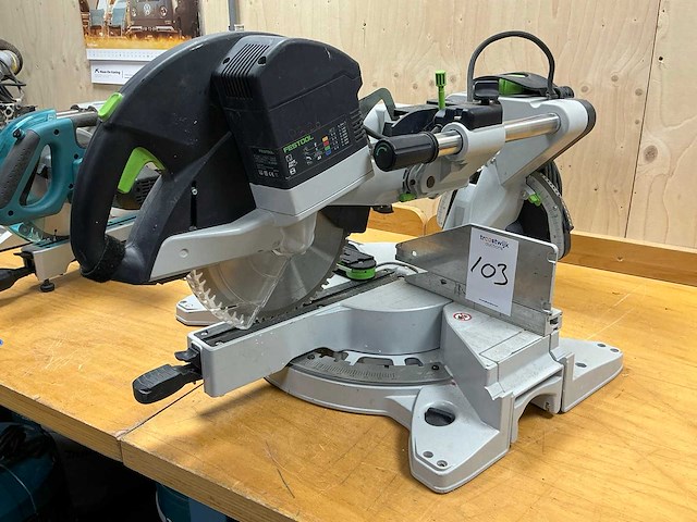 2019 festool ks120 reb radiaalafkortzaagmachine - afbeelding 5 van  6