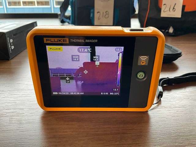 2019 fluke pti120 pocket warmtebeeld camera - afbeelding 6 van  7