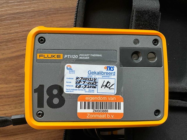 2019 fluke pti120 pocket warmtebeeld camera - afbeelding 4 van  7