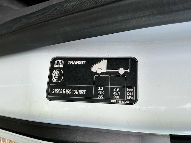 2019 ford transit custom 280 2.0 tdci l1h1 tr bedrijfswagen - afbeelding 35 van  45