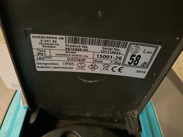 2019 gardena s-561 82 robotmaaier - afbeelding 4 van  5