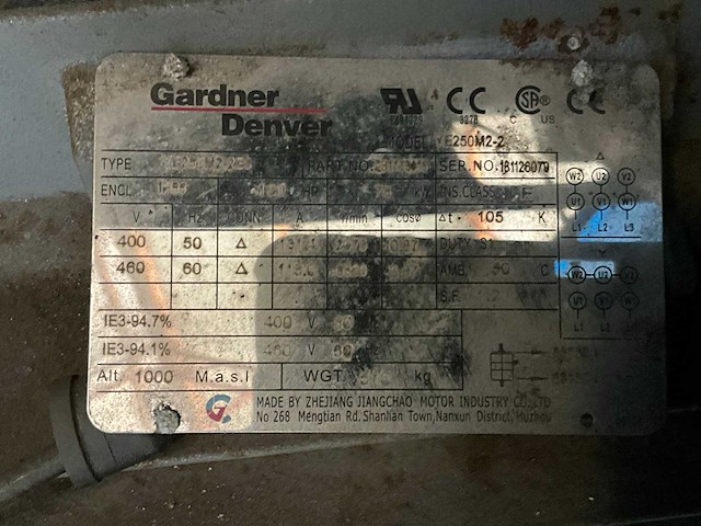 2019 gardner l75-10 a schroefcompressor - afbeelding 7 van  8