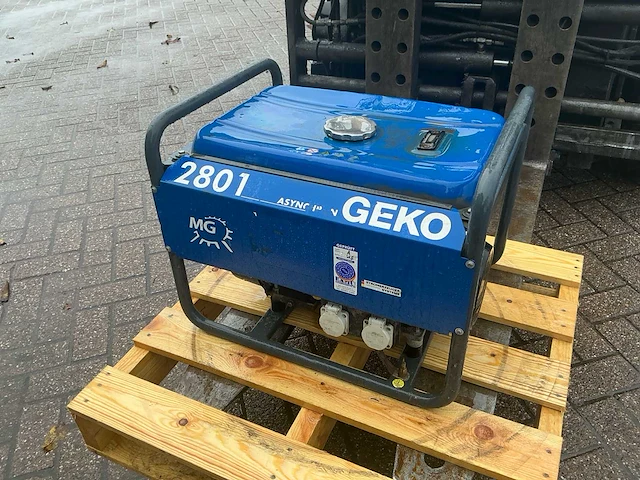 2019 geko 2801 e-a/shba benzine stroomaggregaat – 2,2 kva – 230v - afbeelding 3 van  8