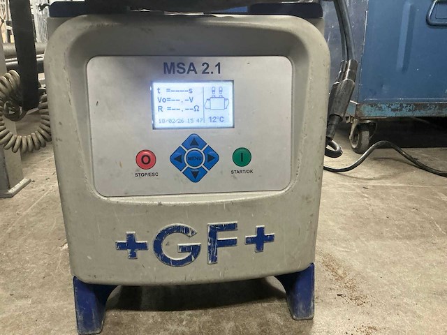 2019 georg fischer msa 2.1 elektrolasapparaat - afbeelding 2 van  6