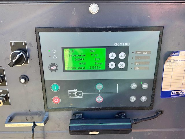 2019 grupos electrogenos europa / atlas copco qas 60 st3 stroom aggregaat - afbeelding 9 van  9