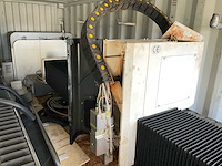 2019 gweike 3015 fiber lasersnijmachine met buislaser in 20ft zeecontainer - afbeelding 2 van  37