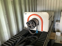 2019 gweike 3015 fiber lasersnijmachine met buislaser in 20ft zeecontainer - afbeelding 3 van  37