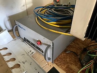 2019 gweike 3015 fiber lasersnijmachine met buislaser in 20ft zeecontainer - afbeelding 5 van  37