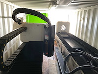 2019 gweike 3015 fiber lasersnijmachine met buislaser in 20ft zeecontainer - afbeelding 7 van  37