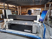 2019 gweike 3015 fiber lasersnijmachine met buislaser in 20ft zeecontainer - afbeelding 1 van  37