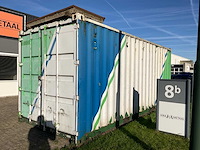 2019 gweike 3015 fiber lasersnijmachine met buislaser in 20ft zeecontainer - afbeelding 16 van  37