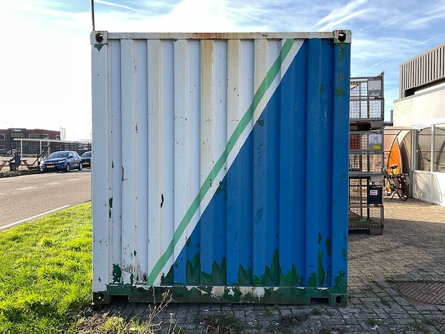 2019 gweike 3015 fiber lasersnijmachine met buislaser in 20ft zeecontainer - afbeelding 19 van  37
