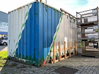 2019 gweike 3015 fiber lasersnijmachine met buislaser in 20ft zeecontainer - afbeelding 20 van  37