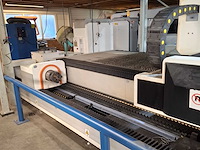 2019 gweike 3015 fiber lasersnijmachine met buislaser in 20ft zeecontainer - afbeelding 29 van  37