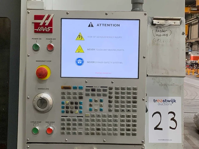 2019 haas vf 3yt verticale cnc bewerkingscentrum - afbeelding 19 van  22