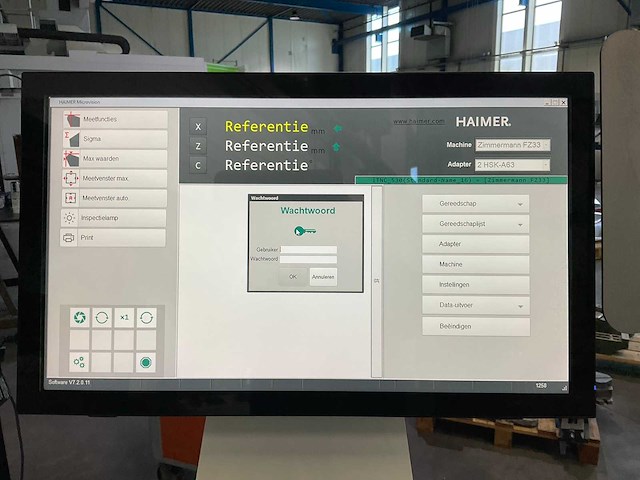 2019 hainer uno 20/40 microset gereedschap-instelapparaat - afbeelding 4 van  13