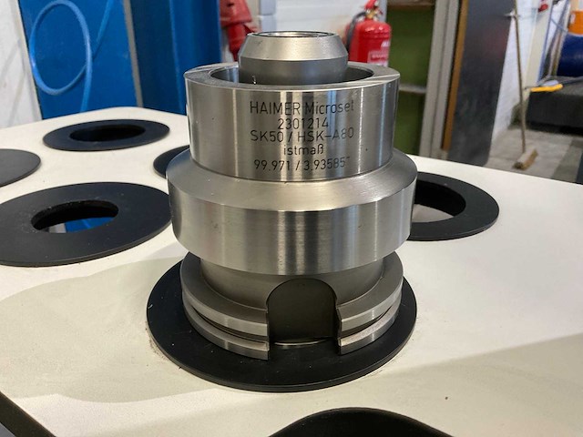 2019 hainer uno 20/40 microset gereedschap-instelapparaat - afbeelding 9 van  13