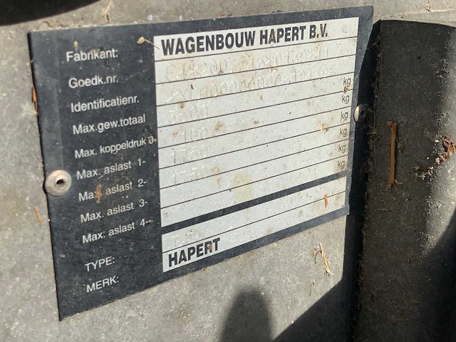 2019 hapert ta kantelbare multitransporter - afbeelding 5 van  13