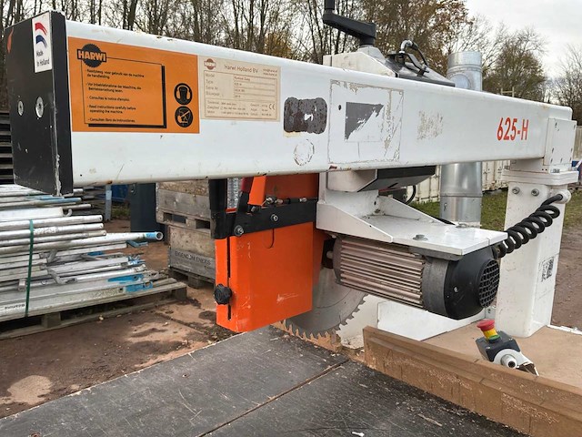 2019 harwi 625h afkortcirkelzaagmachine - afbeelding 2 van  13