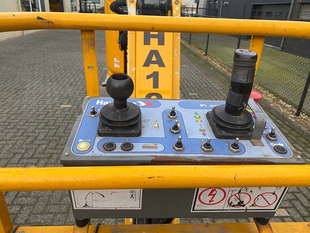 2019 haulotte ha12cj+ hoogwerker - afbeelding 2 van  13