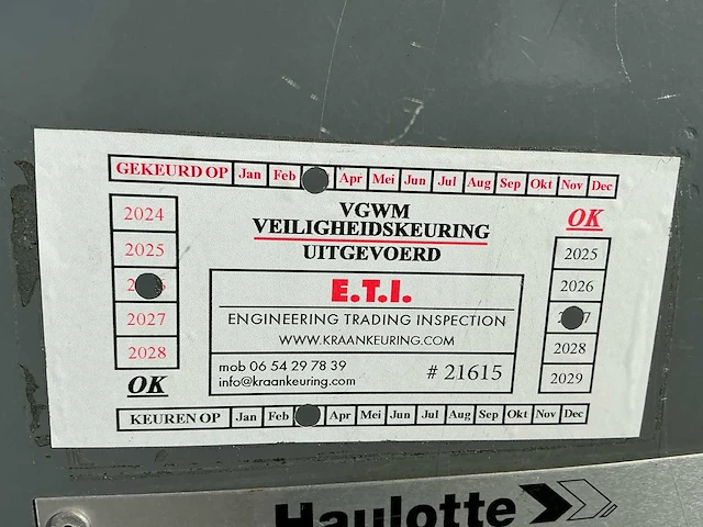 2019 haulotte ht23rtjpro hoogwerker - afbeelding 7 van  41