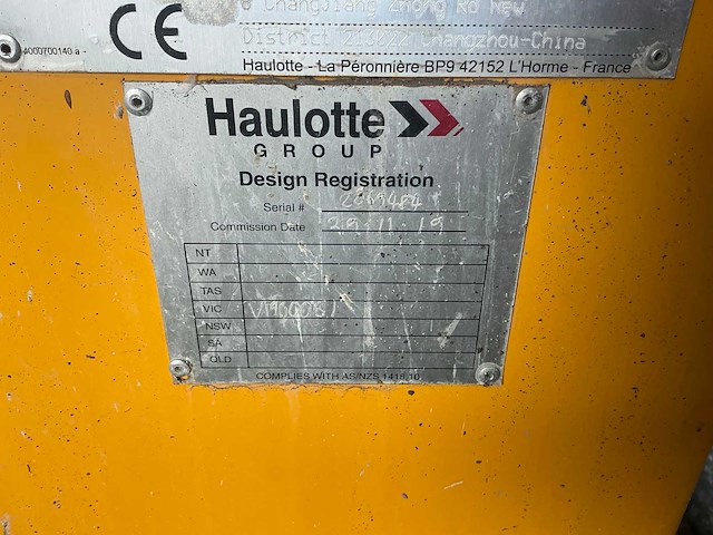 2019 haulotte star 8s ace hoogwerker - afbeelding 6 van  15