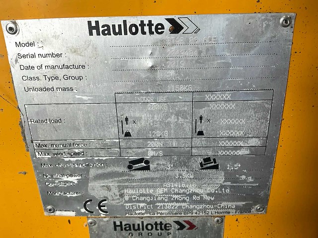 2019 haulotte star 8s ace hoogwerker - afbeelding 7 van  15