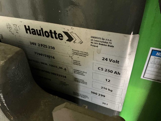 2019 haulotte star10 masthoogwerker - afbeelding 8 van  14