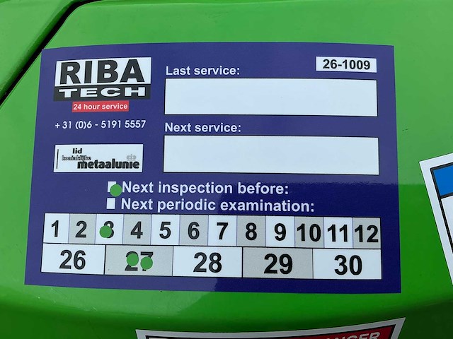 2019 haulotte star10 masthoogwerker - afbeelding 9 van  14