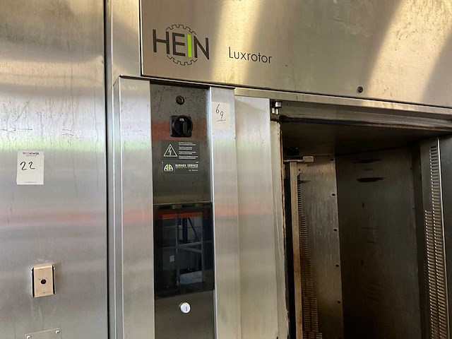 2019 hein luxrotor lr1 1016-5 d rotatieoven - afbeelding 14 van  20