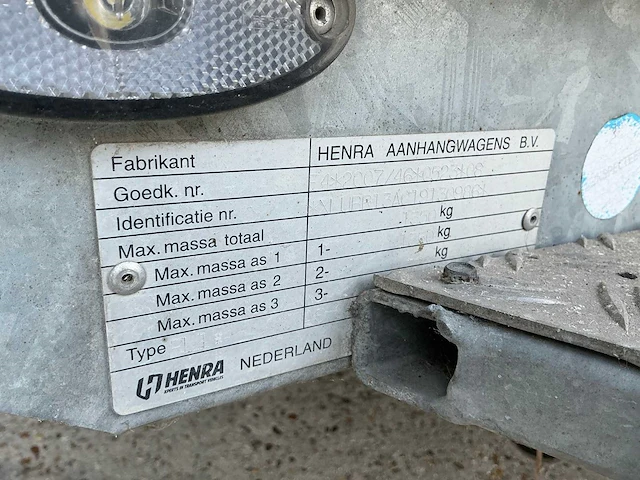 2019 henra br13 schaftwagen 71-wv-bg - afbeelding 14 van  27