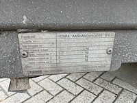 2019 henra kp3z.27 dubbel assige kipper aanhangwagen (33-wv-fn) - afbeelding 2 van  15
