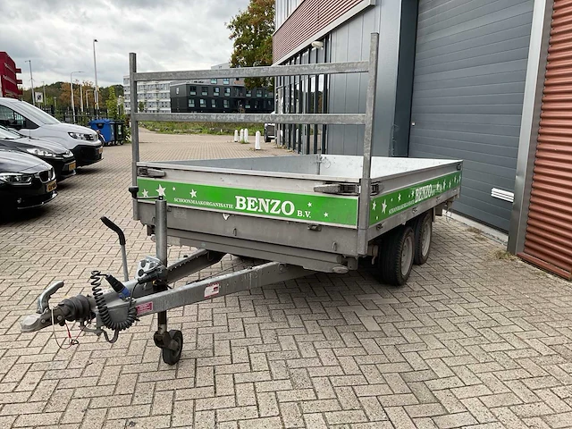 2019 henra kp3z.27 dubbel assige kipper aanhangwagen (33-wv-fn) - afbeelding 1 van  15