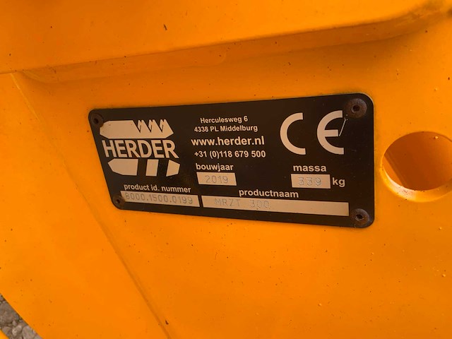 2019 herder mrzt 3000 maaikorf “cw30” - afbeelding 6 van  6