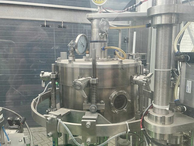 2019 hg machinery hg-1.0 volautomatische flessen vulmachine met etiketteer machine - afbeelding 5 van  52