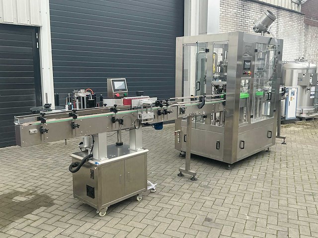 2019 hg machinery hg-1.0 volautomatische flessen vulmachine met etiketteer machine - afbeelding 9 van  52