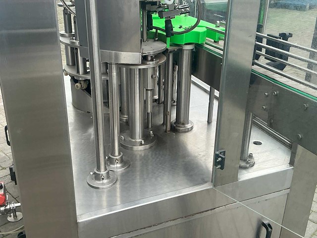 2019 hg machinery hg-1.0 volautomatische flessen vulmachine met etiketteer machine - afbeelding 13 van  52