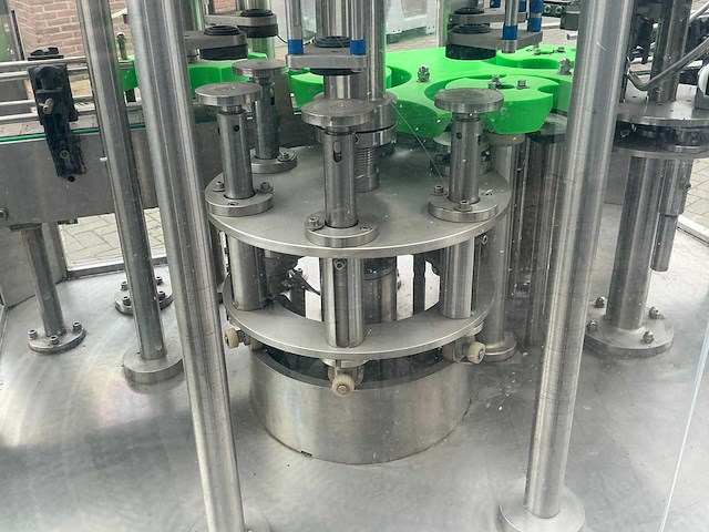 2019 hg machinery hg-1.0 volautomatische flessen vulmachine met etiketteer machine - afbeelding 16 van  52