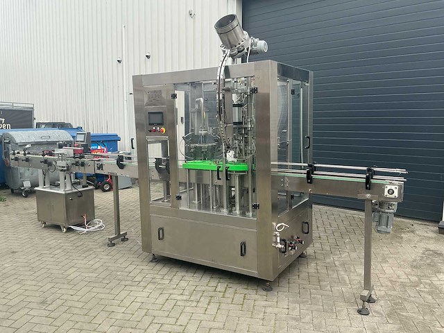 2019 hg machinery hg-1.0 volautomatische flessen vulmachine met etiketteer machine - afbeelding 6 van  52