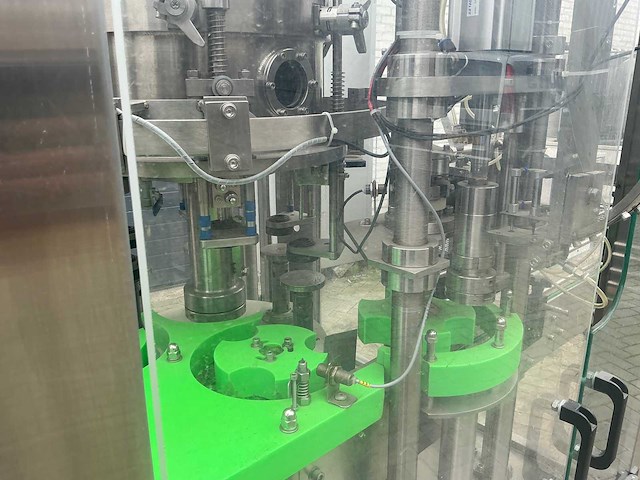 2019 hg machinery hg-1.0 volautomatische flessen vulmachine met etiketteer machine - afbeelding 23 van  52